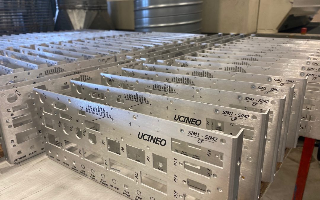 Sérigraphie pièces usinées